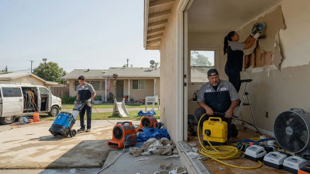 Water Damage Restoration in Voss, TX near me